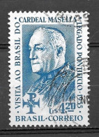 Brasil Brazil 1955 C 367 - Visita Do Cardeal Legado Bento Aloisi Masella - Usati