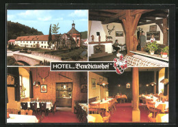 AK Holzkirchen Bei Würzburg, Hotel Benedictushof, Innenansichten  - Wuerzburg