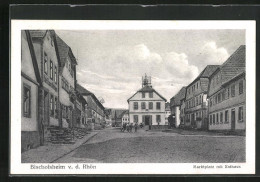 AK Bischofsheim /Rhön, Marktplatz Mit Rathaus  - Other & Unclassified