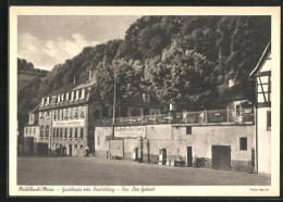 AK Mühlbach /Main, Gasthaus Zur Karlsburg  - Other & Unclassified