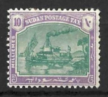 SUDAN....KING EDWARD VII...(1901-10..).. " POSTAGE-DUE.. ".....10m....SGD7......MH - Soedan (...-1951)