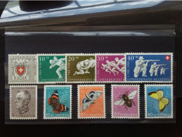 SVIZZERA - Annata 1950 Completa - Nuovi ** + Spese Postali - Unused Stamps