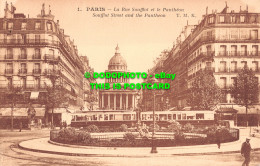 R500147 Paris. Soufflot Street And The Pantheon. T. M. K. Imprime Illustre - World