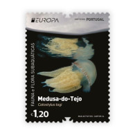 Portugal ** & Europa CEPT Underwater Fauna And Flora, Jellyfish Of The Tagus River, Catostylus Tagi 2024 (687688) - 2024