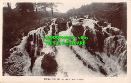 R500369 Bettws Y Coed. Swallow Falls. North Wales Post Card. RP - Mundo