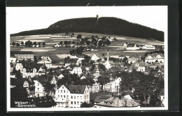 AK Weipert / Vejprty, Ort Mit Blick Zum Bärenstein  - Tchéquie