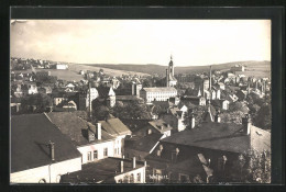 AK Weipert / Vejprty, Teilansicht Des Ortes Mit Blick Zur Kirche  - Czech Republic