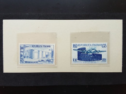 REPUBBLICA 1952 - Fiera Di Milano E ICAO - Nuovi ** + Spese Postali - 1946-60: Mint/hinged