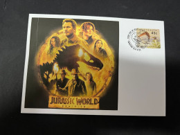 17-5-2024 (5 Z 23) Australian Flying Dinosaur Stamp (Jurassic World) - Préhistoriques