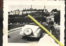 37 078 0524  WW2 WK2  INDRE LOIRE CHINON  SOLDATS CABRIOLET OFFICIER ALLEMAND  1940 / 1944 - Guerre, Militaire