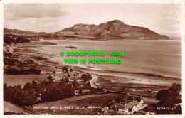 R500311 Arran. Whiting Bay And Holy Isle. J. E. George. Valentine. RP. 1936 - Monde