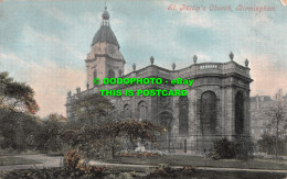 R500458 Birmingham. St. Philip Church. Valentines Series. 1905 - Monde