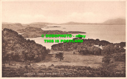 R500323 Dunollie Castle And Frith Of Lorn. Valentine. Sepiatype Series - Monde