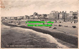 R500326 Brighton. The Beach From West Pier. 1925 - Monde