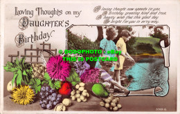 R500479 Loving Thoughts On My Daughter Birthday. RP. 1948 - Monde