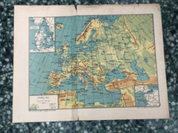 World Maps Old-chau Au Before 1975-1 Pcs - Mapas Topográficas
