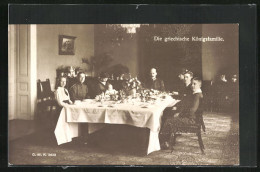 AK Königsfamilie Von Griechenland  - Königshäuser