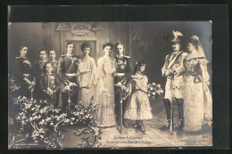 AK Silberhochzeit Des Kaiserpaares  - Familles Royales