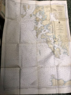 World Maps Old-united States Canada/dixon Entrance To Chatham Strait Before 1975-1 Pcs - Carte Topografiche