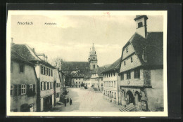 AK Amorbach, Marktplatz Mit Geschäft  - Amorbach