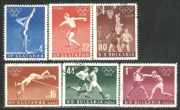 JO-3 Bulgaria 1956 Melbourne Olympics S Boxe Boxing Basketball Basket-ball - Zomer 1956: Melbourne