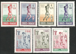 JO-4 Paraguay Basketball Basket-ball Olympiques 1960 Rome Roma - Summer 1960: Rome