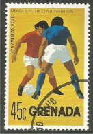 FB-12a Grenada Mexico 1975 Football Soccer - Sonstige & Ohne Zuordnung