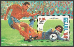 FB-10c Cuba 1994 USA Football Soccer MNH ** Neuf SC - Sonstige & Ohne Zuordnung
