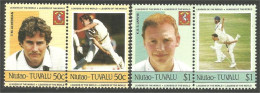 SPET-1 Niutao Tuvalu Cricket Alderman Jarvis MNH ** Neuf SC - Cricket