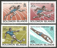 SPAT-31 Solomon Athletisme Running Course Coureur Haies Hurdles Football Plongeon MNH ** Neuf SC - Atletiek