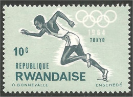 SPAT-27b Rwanda Athletisme Running Course Coureur MH * Neuf CH - Usati