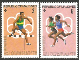 SPAT-17 Maldives Athletisme Running Course Coureur Haies Hurdles MNH ** Neuf SC - Athletics