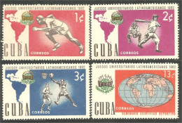 SPAT-2 Cuba Athletisme Running Course Coureur Baseball Basketball MNH ** Neuf SC - Atletica