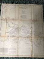 World Maps Old-rusia Lien Bang Nga Before 1975-1 Pcs Bon - Mapas Topográficas