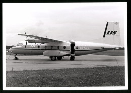 Fotografie Flugzeug Nord 262, Passagierflugzeug LIN, Kennung SE-CCS  - Aviation