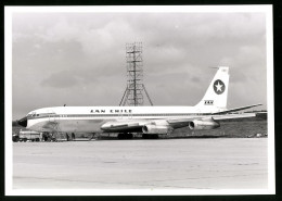 Fotografie Flugzeug Boeing 707, Passagierflugzeug Der LAN Chile, Kennung CC-CCG  - Luchtvaart