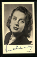 AK Schauspielerin Anneliese Uhlig, Original Autograph  - Acteurs