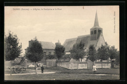 CPA Taisnil, L`Eglise, Le Presbytère Et La Place  - Otros & Sin Clasificación