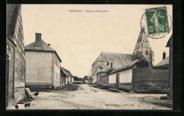 CPA Proyart, Eglise Et Presbytère  - Otros & Sin Clasificación