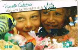 NOUVELLE CALEDONIE New Caledonia TELECARTE Phonecard NC119 Noumea Aquarium Enfant Poisson Ut B - Neukaledonien