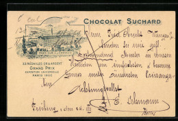 AK Lörrach, Fabrique Chocolat Suchard  - Landwirtschaftl. Anbau