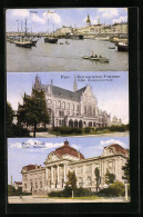 AK Riga, Kommerzschule, Museum  - Lettonie