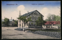 AK Klingenberg I. Sa., Gasthof Zum Sachsenhof  - Klingenberg (Sachsen)