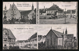 AK Heilbronn, Unt. U. Ob. Hauptstrasse, Münster, Kloster  - Heilbronn