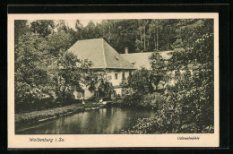 AK Waldenburg I. Sa., Gasthaus Glänzelmühle  - Waldenburg (Sachsen)