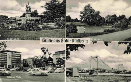 73976506 Muelheim__Koeln Stadtpark Wiener Platz Muelheimer Bruecke - Koeln