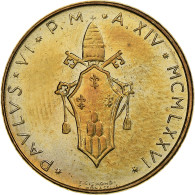 Vatican, Paul VI, 20 Lire, 1976 (Anno XIV), Rome, Bronze-Aluminium, SPL+, KM:120 - Vatican