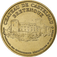 France, Jeton Touristique, Château De Castelnau, 2004, MDP, Or Nordique, SPL - Autres & Non Classés