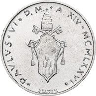 Vatican, Paul VI, 5 Lire, 1976 (Anno XIV), Rome, Aluminium, SPL+, KM:118 - Vatikan