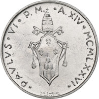 Vatican, Paul VI, 10 Lire, 1976 (Anno XIV), Rome, Aluminium, SPL+, KM:119 - Vaticano